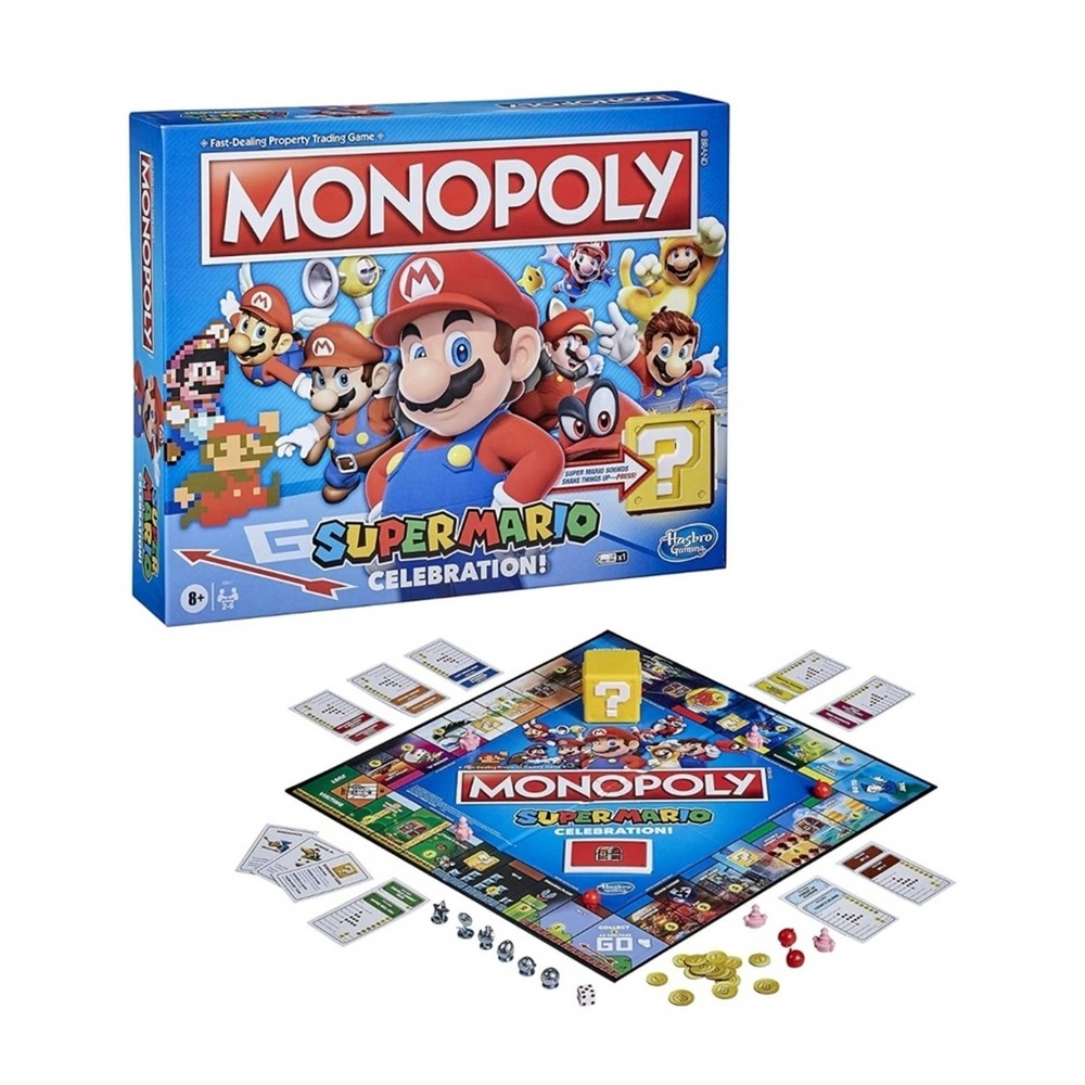Monopoly Super Mario Celebration Edition Board Game New In Box